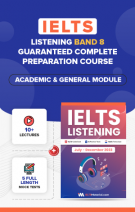 Comprehensive IELTS Listening Band 8 Preparation Course