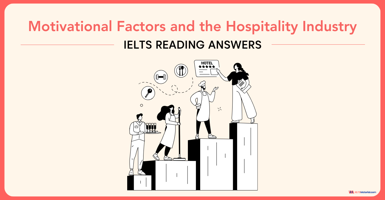 Motivational Factors and the Hospitality Industry for IELTS