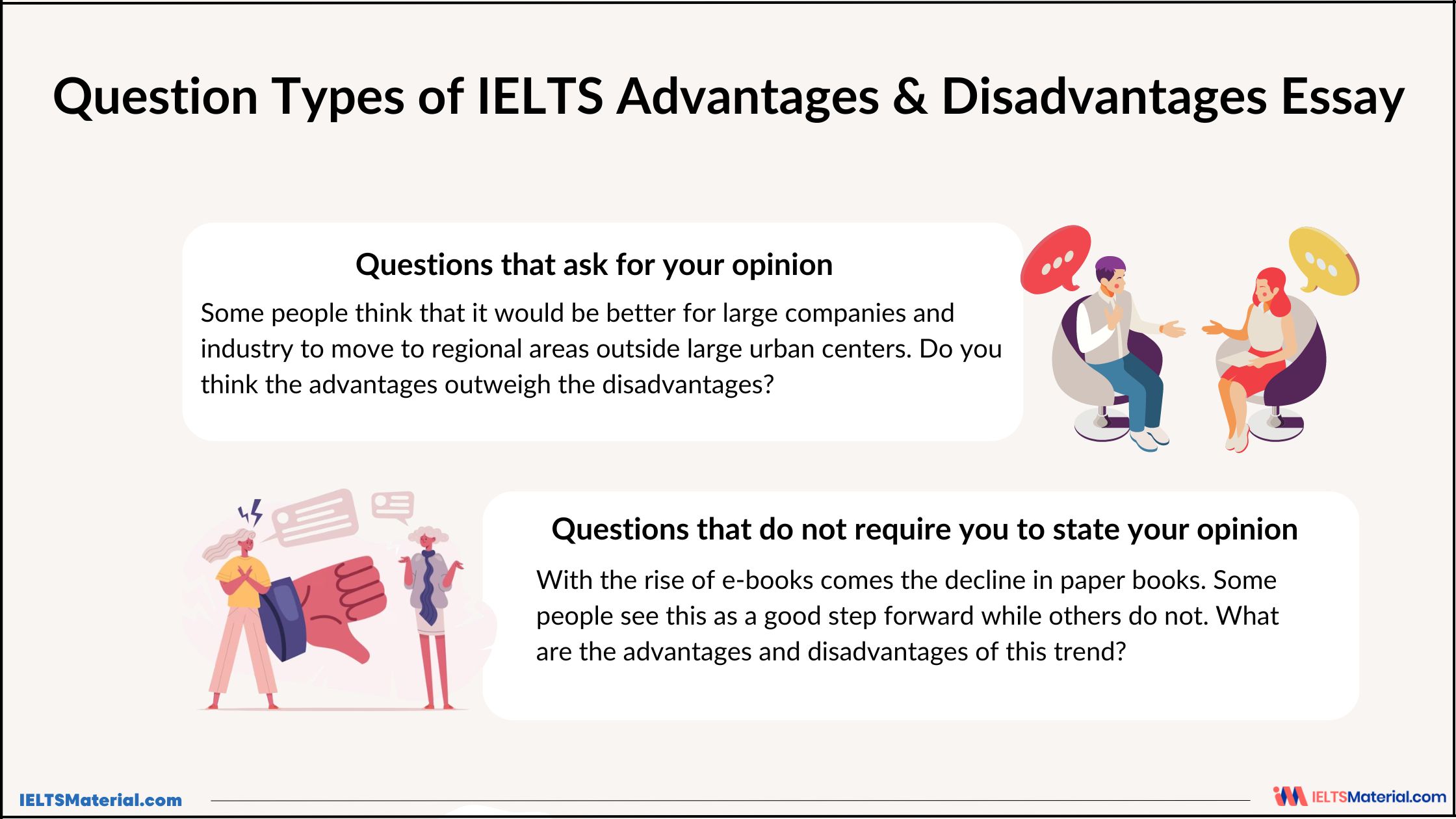 Question of Task 2 Advantages and Disadvantages Essay IELTS