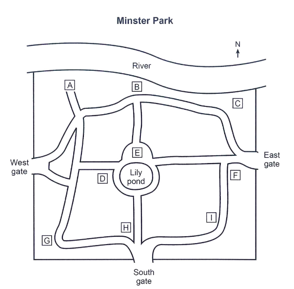 Minster Park Map Completion Question