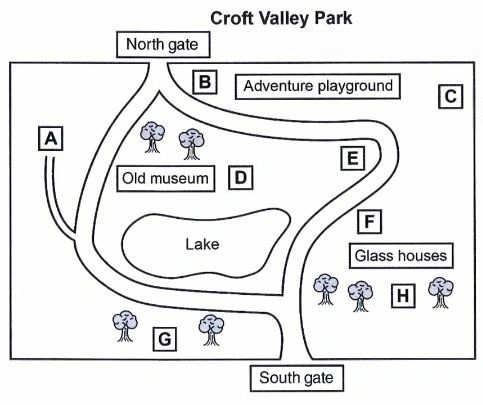 Croft Valley Park Map